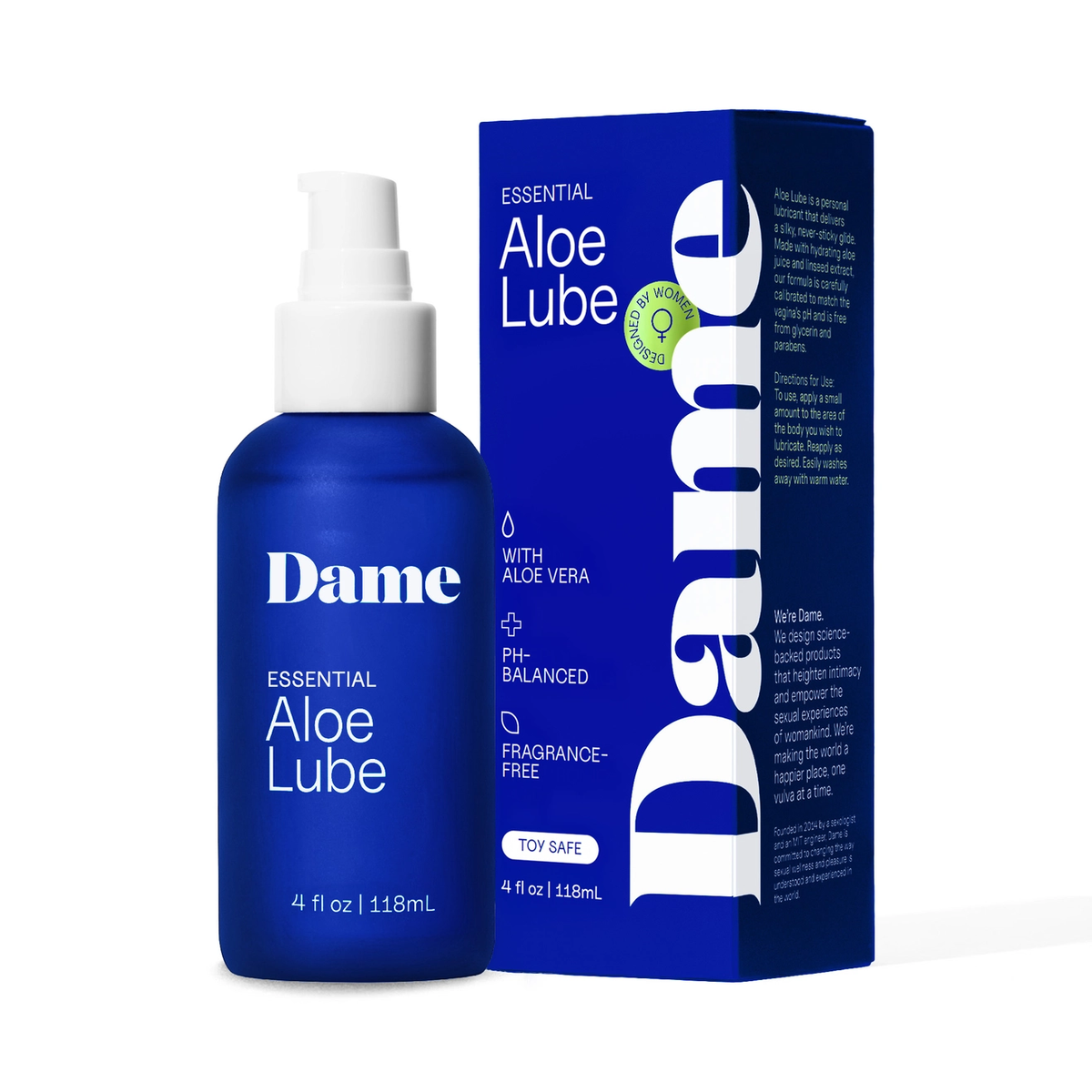 Aloe Lubricant by Dame Products  THE VERDANT MAIDEN