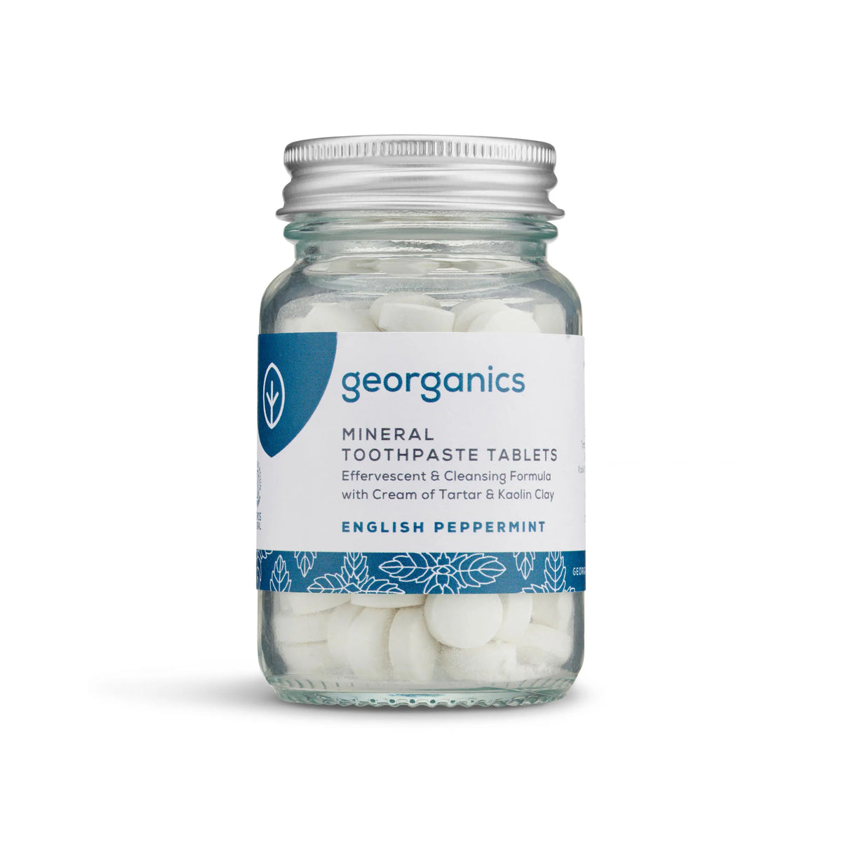 Georganics Mineral Toothpaste Tablets - English Peppermint – THE ...